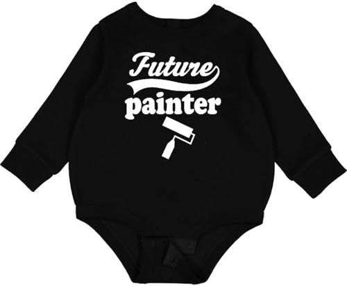inktastic Future Painter Shirt Painting Job Baby Fleece Bodysuit 18 Months Black 26a22