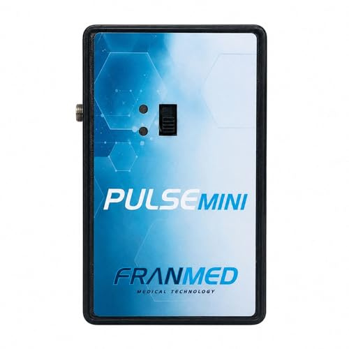 FranMed Pulse Mini Dispositivo Medico per Magnetoterapia Domiciliare ad Alta Frequenza - Fascia Elastica Inclusa per il Trattamento di Fastidi Articolari e Muscolari