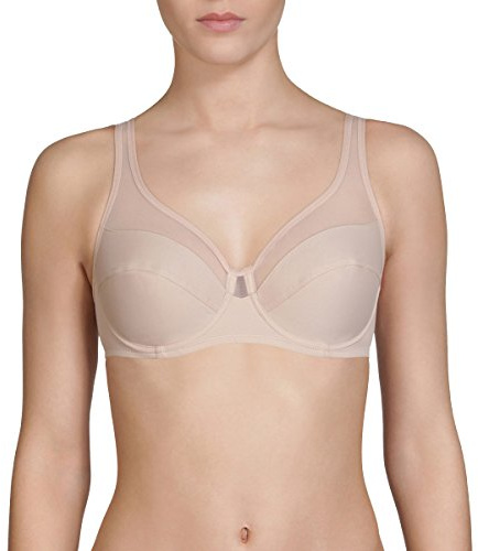 Dim Femme - Soutien-Gorge Generous Classic x1 | Maintien Parfait pour Poitrines Généreuses | Microfibre Épaisse et Stretch | Dos en U et Bretelles Larges | Look Moderne et Confort Absolu