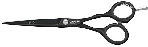 Jaguar White Line JP 10 Offset Friseurschere, 5,75 Zoll Länge, Schwarz, 0.03597 kg