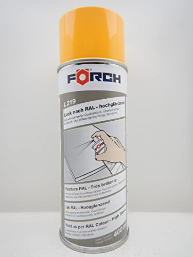 Förch MELONENGELB GELB RAL 1028 LACK LACKSPRAY SPRAY SPRAYDOSE 400ML (1)