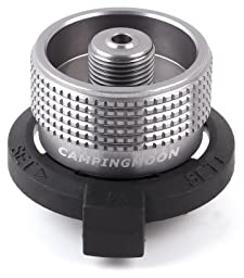 Campingmoon Butane Gaskartuschen Adapter Gasflaschenadapter EN41 Campingkocher Ventilschraubkartusche Adapter (Z11)