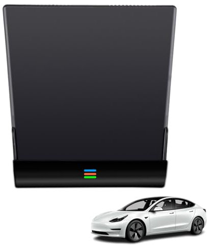 ASHOIH New Wireless Car Charger for Tesla Model 3 (2019-2020),15W Fast Wireless Phone Charging Pad, Center Console Wireless Charger Works With QI-Enabled Phones