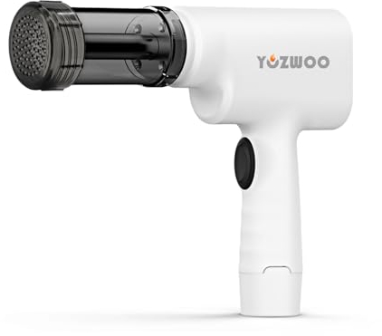 YOZWOO Máquina De Pasta Extrusora Eléctrica Portátil Maquina De Hacer Pasta Maquina Pasta Maquina De Pasta Fresca Con molde Para Pasta Y Fideos Para Pasta Y Salchichas Caseras (PC)