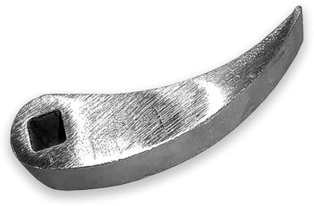 Erpmlyo Crowbar Adapter Heads Tools, Adjustable Angle Heads Drop Pry Bar Fits 3/8inch Ratchet, Pry Bar for Tight Spaces B