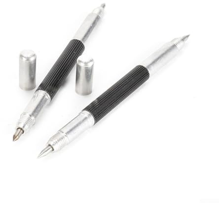 Metal Scribe Marker, Double Ended Tungsten Carbide Scriber for Glass and Ceramic