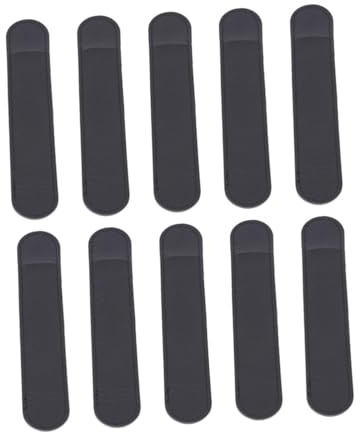 SOLUSTRE Custodia in Pelle Pu Per Stilo Touch Set Da 10 Pezzi Nero, Protezione Antigraffio e Antiurto Per Penne Fontana, Cover Leggera e Facile Da Installare Per Uso Business e Quotidiano