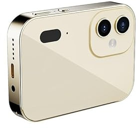 NINMORTH Fotocamera digitale tripla 4K con messa a fuoco automatica, registrazione video 1080p e fotografia con schermo LCD completo in condizioni di scarsa illuminazione
