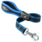 Ferplast ERGOCOMFORT GM Ergonomic Dog Lead - Secure Grip with Soft Padding - Anti-Abrasion - Extra-Resistant Finished Seams - Italian Design - 55 x 2.5 cm, Blue