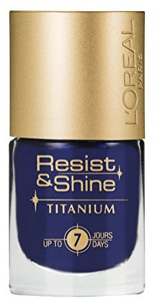 L'Oréal Resist and Shine Titanium Nagellack, 9 ml, 1281_2043, 1281_2043