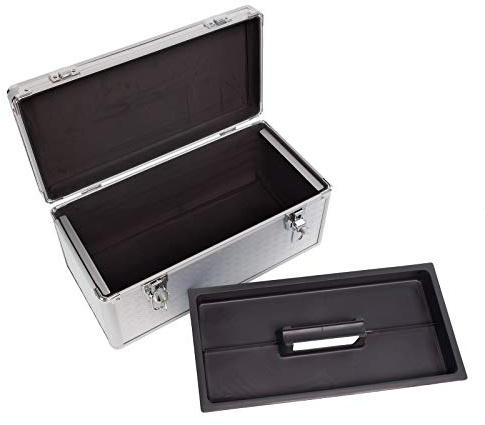 DEMA Aktenkoffer 44x24x22 cm - Werkzeugkoffer, Alukoffer, Universalkoffer - robust, leicht, vielseitig - Werkzeug, Angler, Frisör, Büro