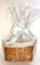 Make Your Own Hamper Kit, Oval High back Willow Basket which includes Bow & Cellophane Small Medium Or Large Gift Xmas (medium)