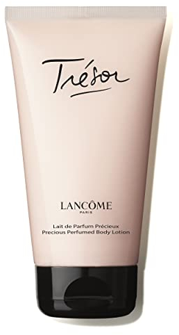 Lancôme Trésor Bodylotion, feuchtigkeitsspendende, wundervoll duftende Lotion mit femininer Duftnote für geschmeidige Haut, 150ml