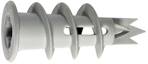 200x Hüfner Gipsplattendübel “INTEGRAL“ - aus speziellen GFK-Material für besonders hohe Standfestigkeit - integrierte Bohrspitze - 13x30mm