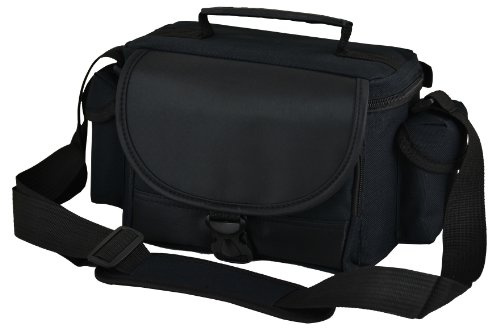 DSLR Camera Shoulder Bag Case For Nikon D7500 D7200 D3400 D3500 D5300 D850 D5600 D5500 D3300 D500 D750 D810A (Black)