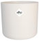 elho B.for Soft Round 22 - Indoor Plant Pot - 100% Recycled Plastic - Ø 22.3 x H 20.4 cm - White/White