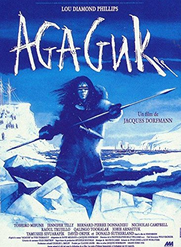 Agaguk – 1992 – Lou Diamond Philips – 116 x 158 cm – Original-Kinoposter
