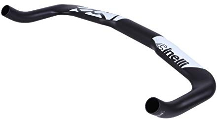 Cinelli Bullhorn Handlebar, 40cm, Black
