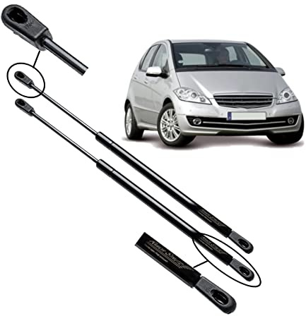 Ramor Strutz 2x Gasfeder Dämpfer Heckklappe Kompatibel mit Mercedes A-Klasse W169 2004-2012. Gasdruckfeder Heckklappendämpfer Ersatz für 1697400045 und Andere.
