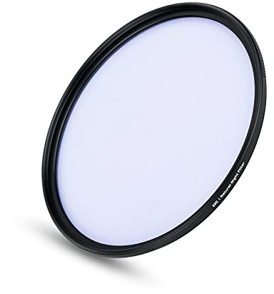 JJC 62mm Natural Night Lens Filter, Nacht Himmel Lichtverschmutzung Reduktion Filter mit Anti-Reflex Multi Beschichtungen, kein Farbstich