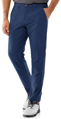 33,000ft Herren Golfhosen Atmungsaktiv Stretch Leicht mit 5 Taschen | UPF50+, Schnelltrocknend, 4-Wege-Stretch, Weich, mit Tee-Halter, für Golfen Casual Arbeit