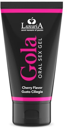 INTIMATELINE | Gola Oral Pleasure Cherry Oralsex-Gleitmittel 50 ml | Essbar, auf Wasserbasis, Kirschgeschmack