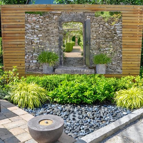 Garden Fence Art Banner Canvas Picture Scenes (Secret Garden)