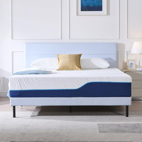 Hiimgo Matelas 90x190 Orthopédique Antibactérienne et Soutien Parfait 7 Zone Hauteur 20 cm Haute Densité éponges Réversible Mémoire de Forme Matelas(90x190x20)