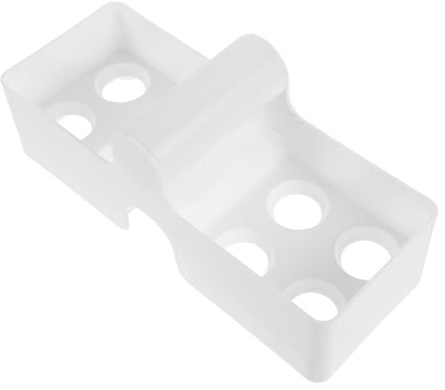 POPETPOP Contenitore per Uova da Frigo in Plastica, Impilabile, Manico Portatile, per Frigorifero e Cucina, Mantiene la Freschezza e Non Si Deforma