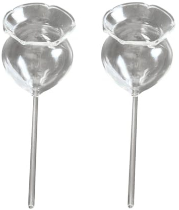 BESPORTBLE 2 Piezas Regadera Automática de Bulbos de Riego para Plantas Macetas Sistema de Goteo Automático para Cuidado Fácil y Riego Constante