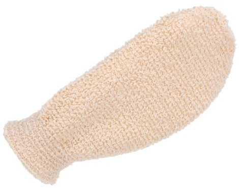 PAMINGONO Manopla de Baño Exfoliante para Ducha Guante Scrub para Eliminar Piel Muerta Interior para Limpieza Profunda Uso Hombres y Mujeres para Piel y Renovada