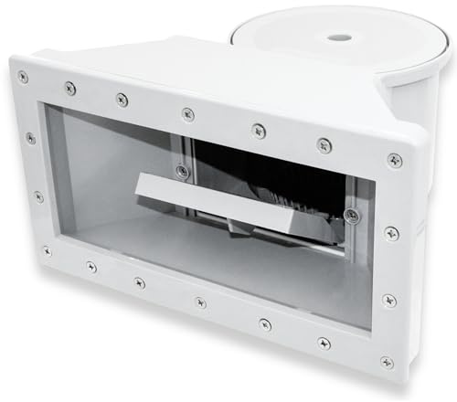 Swimline Hydrotools Boca Ancha ABS Thru-Wall Piscina Skimmer