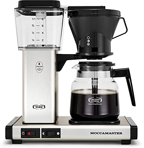 Technivorm 59691 KB Coffee Brewer, 40 oz, Brushed silver , 6.5D x 12.75W x 14H
