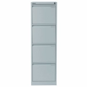 Bisley Hängeregistraturschrank 4 Schübe 1-bahnig l.grau