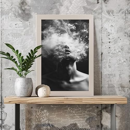 Stallmann Design 'New Modern' Bilderrahmen 60 x 90 cm | Farbe: Aluminium | eleganter Frame für Ihre Fotos und Motive