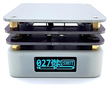 Plaque chauffante de soudage, 65W Mini plaque chauffante SMD préchauffeur préchauffage Station de reprise carte PCB soudure dessoudage plaque chauffante LED bande outil de réparation