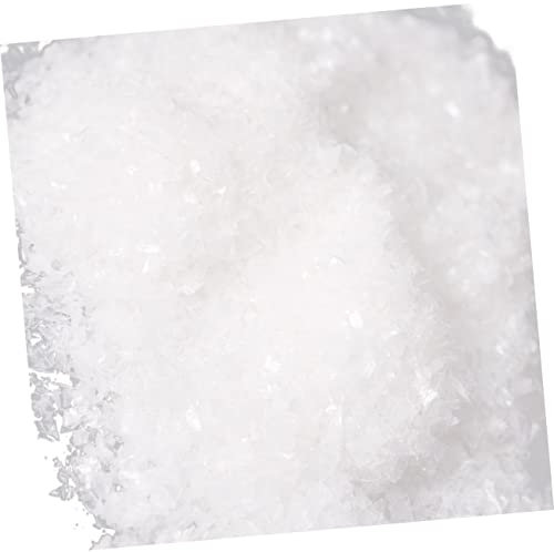 IMIKEYA 1 Satz künstliche Schneeflocke Kunstschnee selber Machen künstliche Schneedekoration weihnachtsdeko winterdeko Christbaumschmuck Partydeko im Haushalt festlicher Kunstschnee PVC