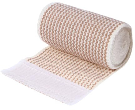 NOLITOY Self-Adhesive Bandage Wrap Cotton Elastic Compression Wrap for Fitness Vet Gauze Cover Stretch Tape