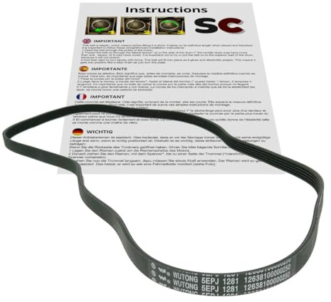 SC Solocorreas - Waschmaschinenriemen 5EPJ 1281 (12638100000250)
