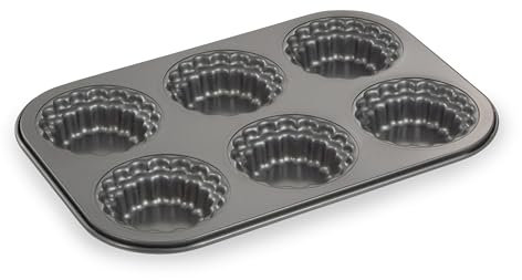 Tescoma 623230 Stampo 6 Crostatine 26x18 cm, linea DELÍCIA