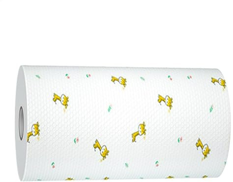 Asciugamani di carta da cucina, rotolo di asciugamani da cucina, per la pulizia della casa, rotolo di asciugamani di carta, asciugamano di carta riutilizzabile, carta perforata per casa, hotel