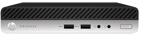 HP Prodesk, Mini Pc Tiny, Intel i5-8500T 6 Core 2.1 Ghz, Ram 8Gb SSD 256Gb, Win 11, Pc Desktop Mini, LAN, Display Port Omaggio Chiavetta Wi-fi (Ricondizionato)