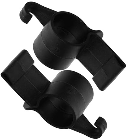DINHEAROM 2pcs Car Trunk Umbrella Holder Multifunctional Car Hanger Hooks for Efficient Organization Durable Design Easy Installation and Boot Organizer
