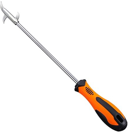 Strumento di pulizia automobilistico multiuso Estrattori ergonomici per pietre per pneumatici per berlina SUV camion Manutenzione e cura Maniglia antiscivolo Rimozione pietra pneumatico