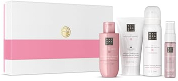 RITUALS Gift Set The Ritual of Sakura Small - Four Skincare Products Enriched with Cherry Blossom and Rice Milk - Bath Gift Box with Renewing Properties