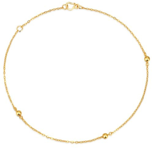 ANAZOZ Gold Armband Damen 585 Echtgold, Armbänder für Frauen Hochzeit mit Perlen, Echtschmuck Armband 16 cm + 4 cm