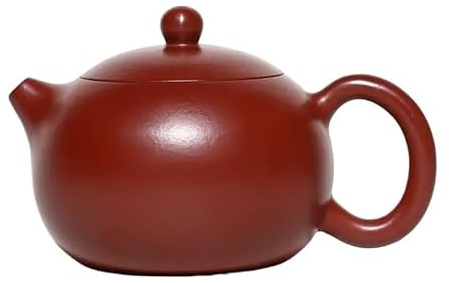 Teiera Teiere di argilla viola da 200 ml Pentola fatta a mano Minerale grezzo Fango Bollitore Zisha Teaset Collezione caffè Caffettiera Servizio da Tè
