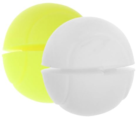 ULTECHNOVO Smorzatore di Vibrazioni a Forma di Pallina per Racchetta da Tennis, 2 Pezzi in Plastica, Accessori Tennis per Competizioni e Allenamenti