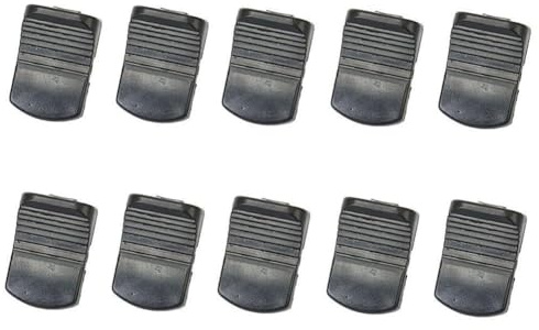 Lecreatekit Pulsante interruttore smerigliatrice angolare, 10 pezzi di riparazione compatibili con Bosch GWS6/8-100/125 FF03-100A, componenti di ricambio in plastica nera