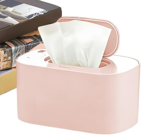 Chauffe-Lingettes Capacité Fonctionnement Silencieux | Distributeur à Température Constante Pour Maison Voiture Soins Bébé Table à Langer Chevet Rangement